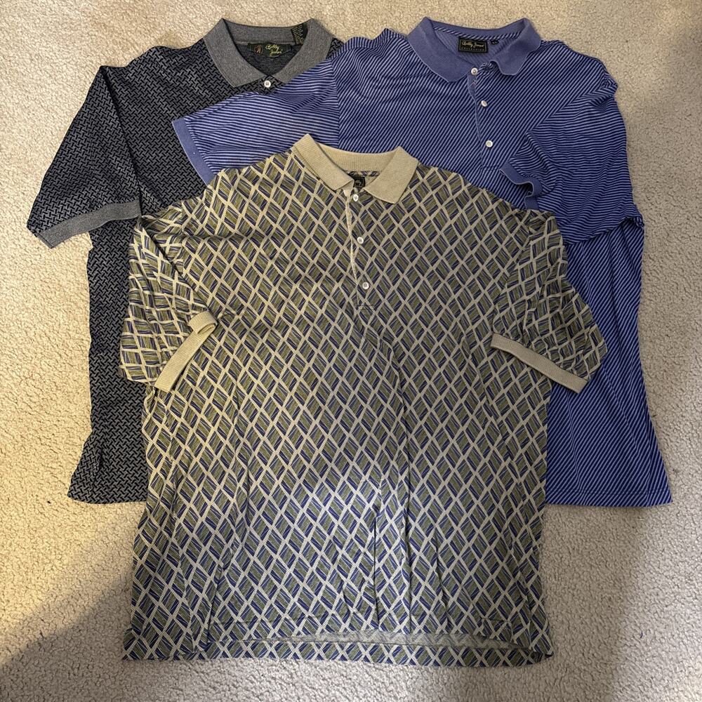 Bobby Brooks Golf Shirt Lot If 3 Size XL Really Nice!